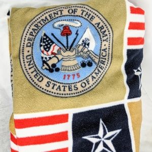 USA Army Fleece Throw